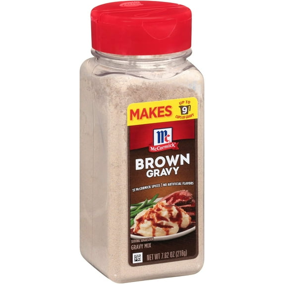Pack of 2 - Mccormick Brown Gravy Mix, 7.62 Oz