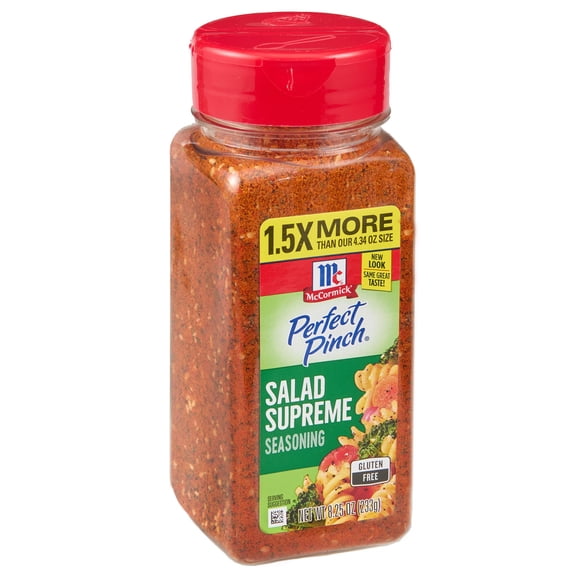 Pack of 2 - Mccormick Perfect Pinch Salad Supreme Seasoning, 8.25 Oz