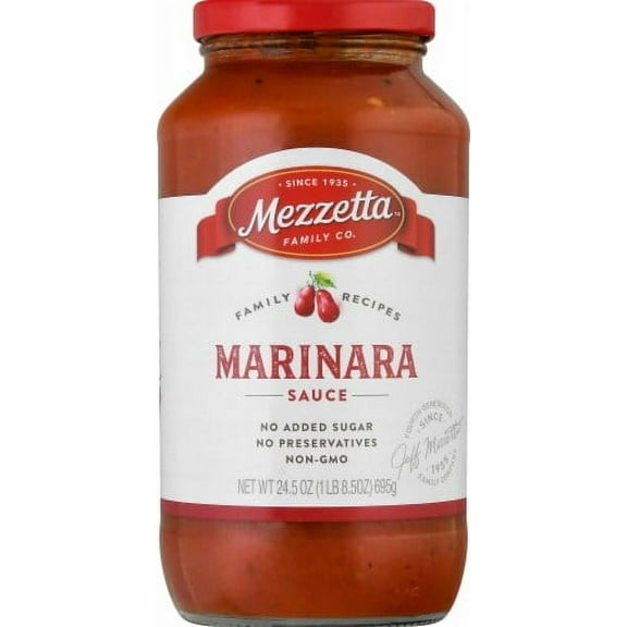 Mezzetta Family Recipes Marinara Pasta Sauce 24.5 oz - Pack of 2