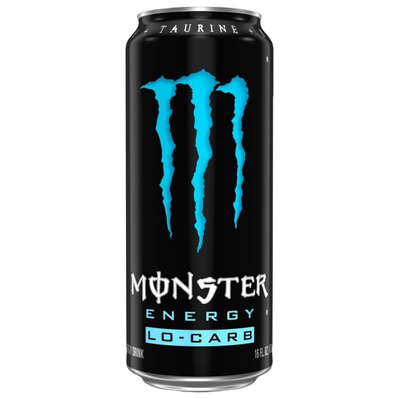 Pack of 2 Monster Energy Lo-Carb, 16 oz (Package May Vary)
