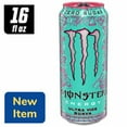 thumbnail image 1 of Monster Zero Sugar Ultra Vice Guava Energy Drink Can 16 fl oz - Pack of 2, 1 of 2