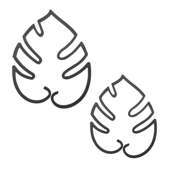 Pack of 2 Monstera Plant Support Stakes Vertical Growth Monstera Holder for Monstera Plant Indoor and Outdoor Use