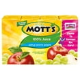 thumbnail image 1 of Pack of 2 - Motts 100% Juice, Apple White Grape, 6.75 Oz, 1 of 1