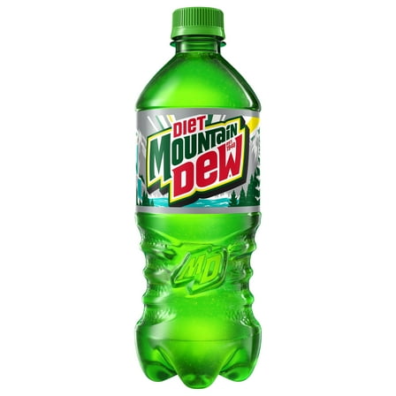 Mountain Dew Diet Soda - 20 oz- Pack of 2