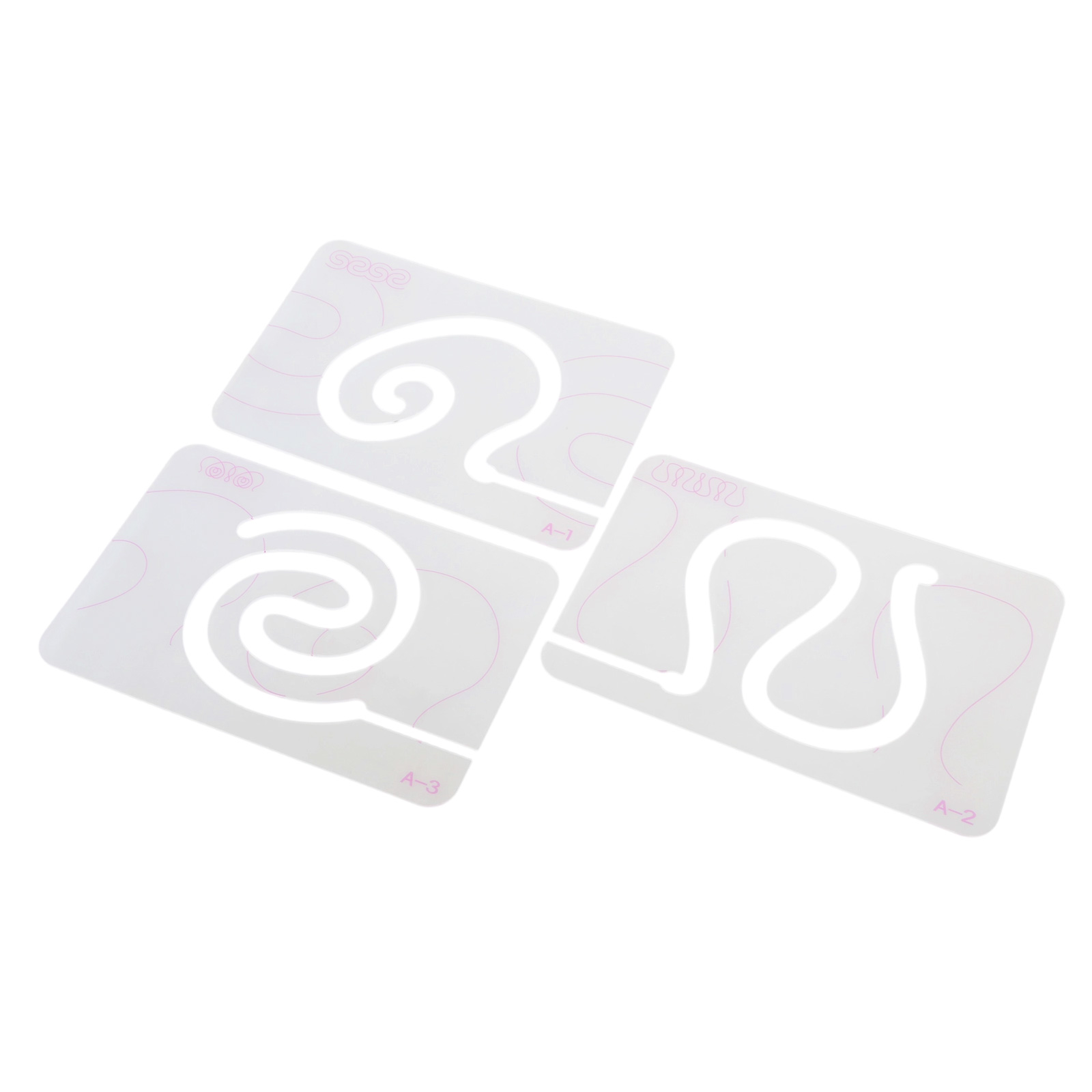 Pack of 2 Multifunctional Eye Measurement Rulers with Double Scale for ...