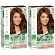 Pack of 2 Natural Instincts Clairol Non-Permanent Hair Color - 5G Medium Golden Brown - 1 Kit