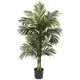 thumbnail image 1 of Pack of 2, Nearly Natural 5-ft. Artificial Golden Cane Silk Palm Tree, Green, 1 of 2