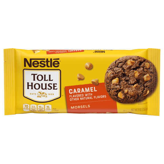Pack of 2 Nestle Toll House Caramel Artificially Flavored Morsels 9 oz