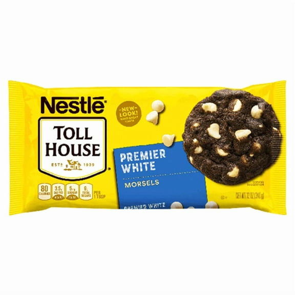 Pack of 2 Nestle Toll House Premier White Chips 12 oz.