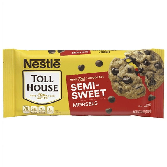 Pack of 2 Nestle Toll House Semi Sweet Chocolate Chips, 12 Oz