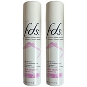 Pack of 2 New FDS Feminine Deodorant Spray, White Blossom, 2 oz