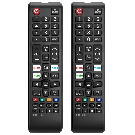 【Pack of 2】 New Universal Remote for All Samsung TV Remote, Replacement Compatible for All Samsung Smart TV, LED, LCD, HDTV, 3D, Series TV