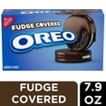 thumbnail image 1 of Pack of 2 OREO Fudge Covered Chocolate Sandwich Cookies, 7.9 oz (Package May Vary), 1 of 1