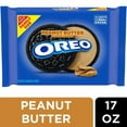 thumbnail image 1 of Oreo Peanut Butter Sandwich Cookies 1 Resealable Family Size 17 Oz Pack 17.0 oz - Pack of 2, 1 of 5