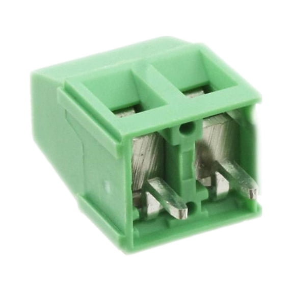 Pack of 2 OSTVI022152 Terminal Block 2 Position SIDE ENT 5.08MM PCB