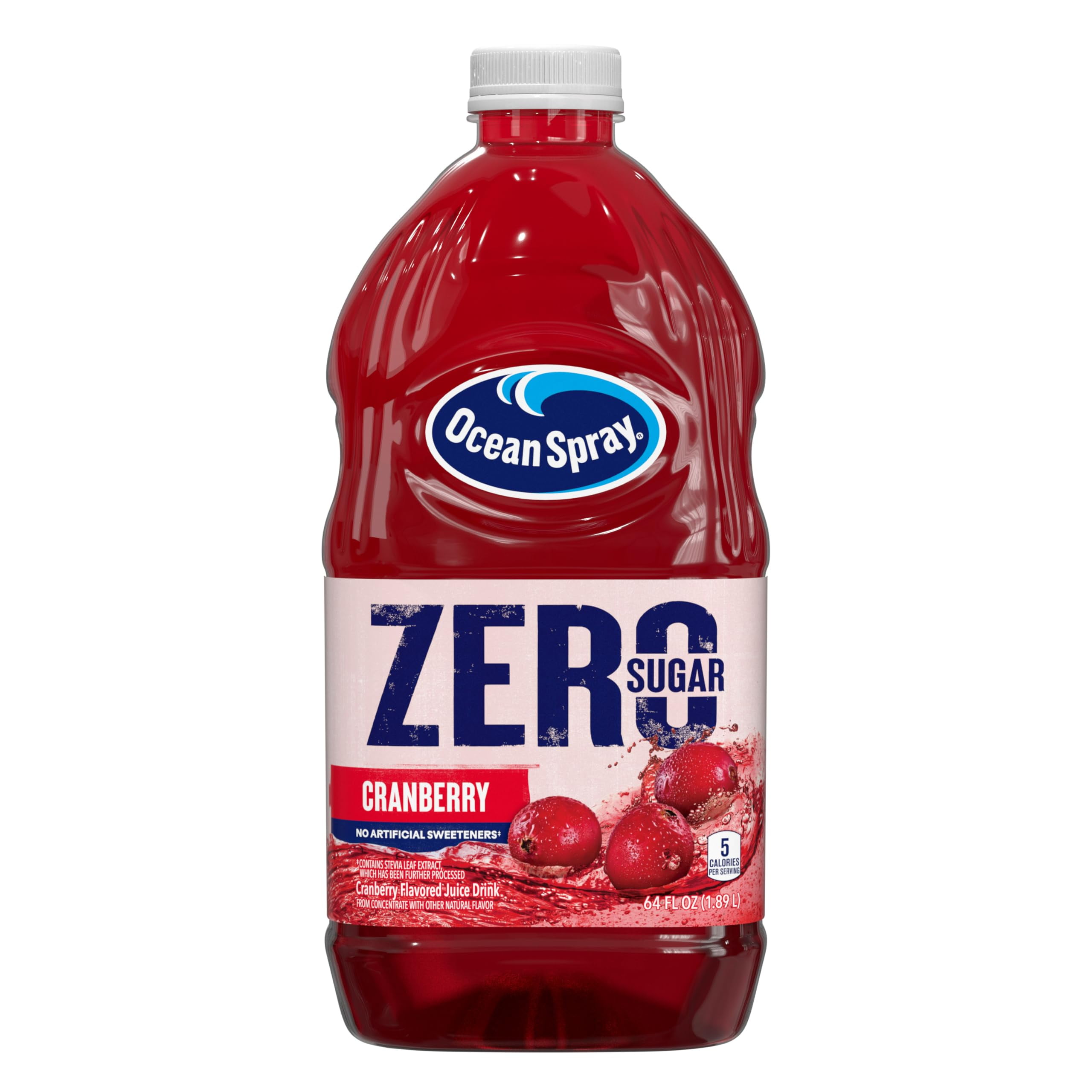 Pack of 2 - Ocean Spray Zero Sugar Cranberry Juice Drink, Cranberry ...