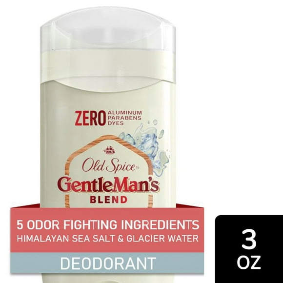Pack of 2 Old Spice GentleMans Collection Aluminum-Free Deodorant Himalayan Sea Salt Scent 1-Pack, 1 pack, 3 oz (Package May Vary)