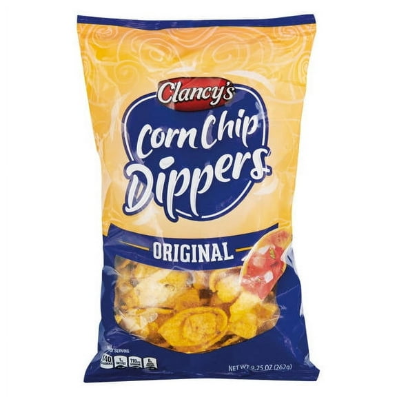 Clancy's Original Corn Chip Dippers, 9.25 oz - Pack of 2