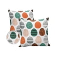 thumbnail image 1 of Pack of 2 Outdoor Pillow Covers, Easter Egg Waterproof Square Throw Pillowcase Cushion Decorative Pillow Covers for Couch Patio Tent, 24x24 in, 1 of 6