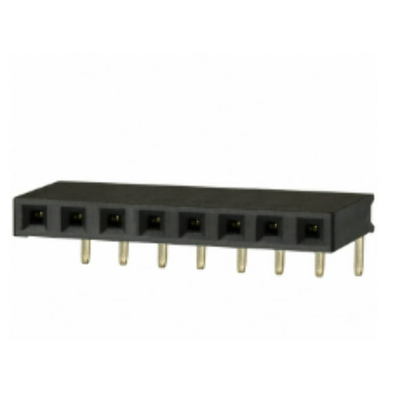 Pack of 2 PPPC081LGBN-RC CONN HDR 8POS 0.1 Gold PCB R/A :RoHS