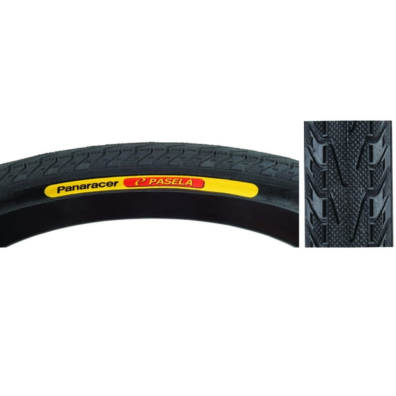 Panaracer Pasela 650C x 25 Wire PSI 115 TPI 60 Black/Bsk Reflective Road Tire