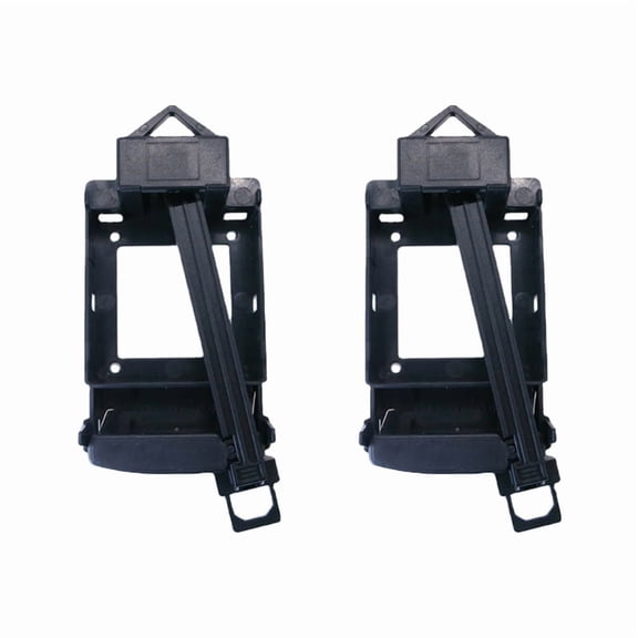Pack of 2 Pendulum Clock Mechanism Plastic Case for DIY and Clock Repair Project