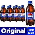 thumbnail image 1 of Pack of 2 - Pepsi Cola Soda Bottles 8 pk / 12 fl oz, 1 of 5
