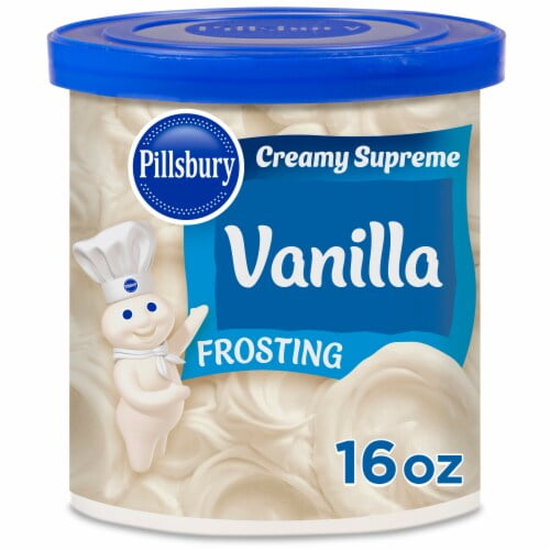 Pack of 2 - Pillsbury Creamy Supreme Vanilla Frosting, 16 Oz Tub 16 oz Packaging May Vary