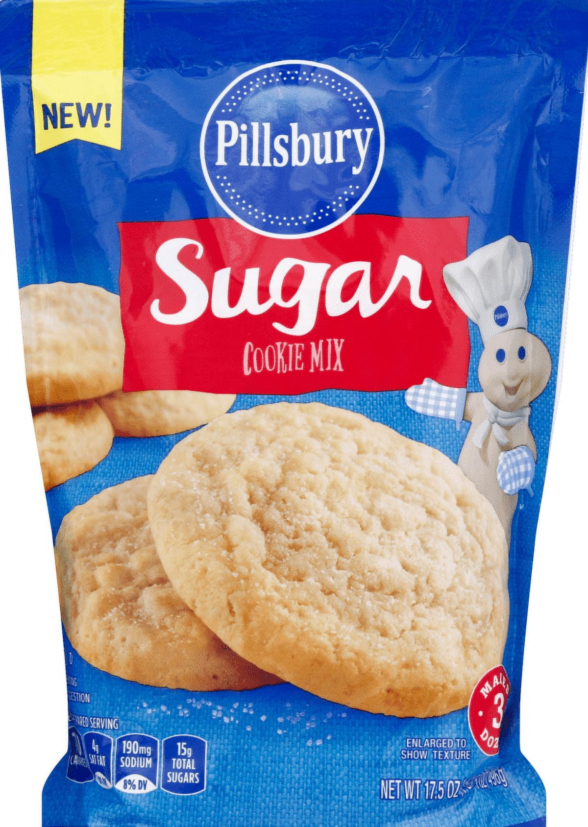 Pack of 2 Pillsbury Sugar Cookie Mix 17.5 oz
