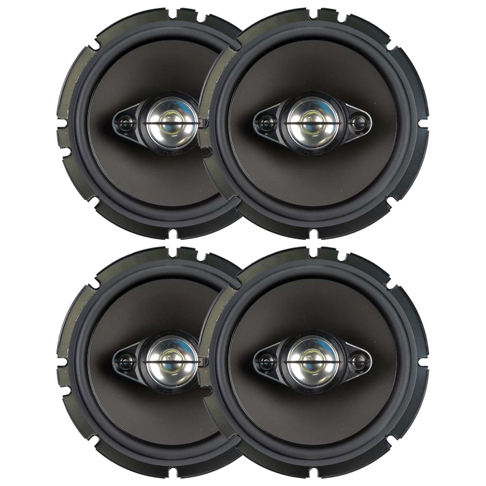 (Pack of 2) Pioneer 350W ASeries 6.5"4Way Coaxial Car Speakers (Pair