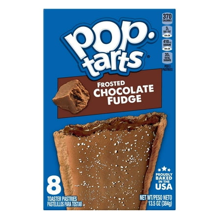 Pop-Tarts Frosted Chocolate Fudge Toaster Pastries - 8 ct- Pack of 2