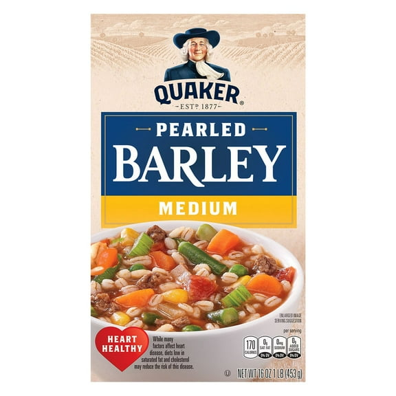 Quaker Medium Pearled Barley - 16 oz- Pack of 2