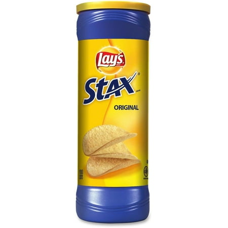 Pack of 2 - Quaker Oats Lays Stax Original Potato Crisps, 5.75 Oz
