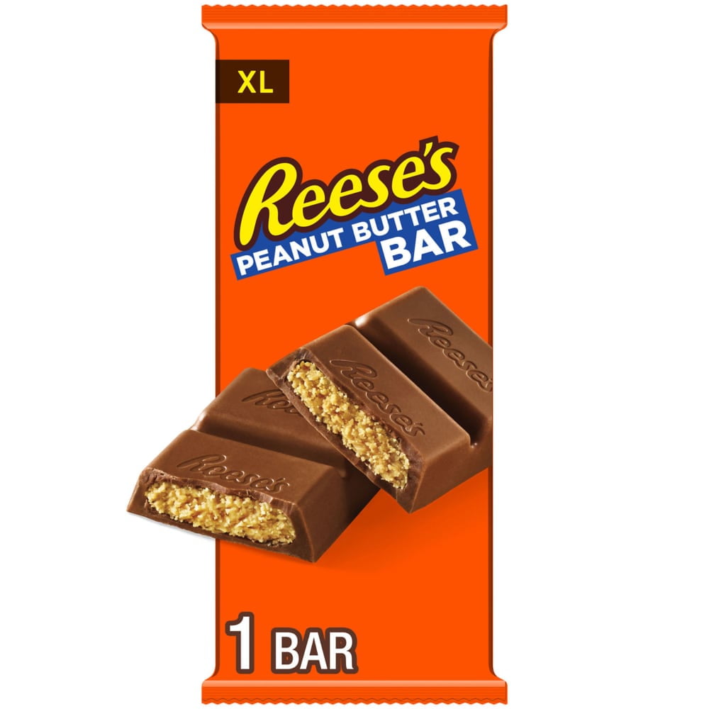 Pack of 2 - REESE'S Milk Chocolate Peanut Butter XL Candy Bar 4.25 oz