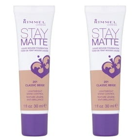 Pack of (2) RIMMEL LONDON Stay Matte Liquid Mousse Foundation - Classic Beige