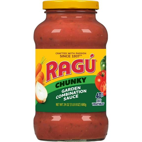 2 Pack Ragu Chunky Garden Combination Pasta Sauce