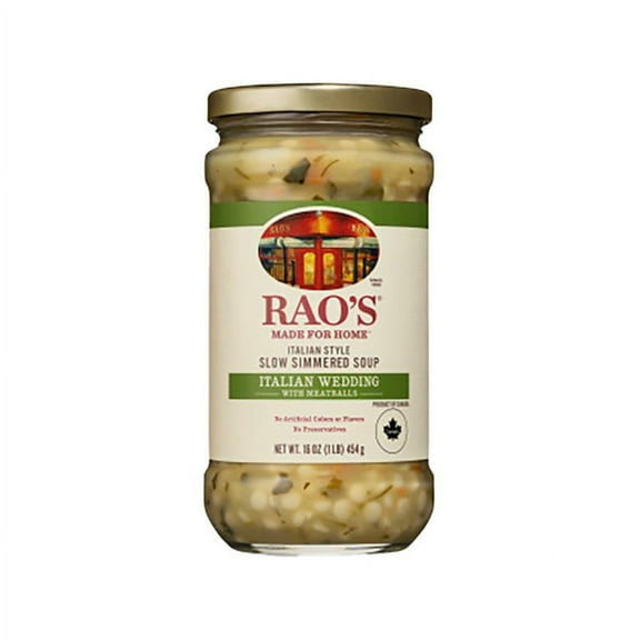 2 Pack Rao's Italian Style Italian Wedding with Meatballs Simmered Soup