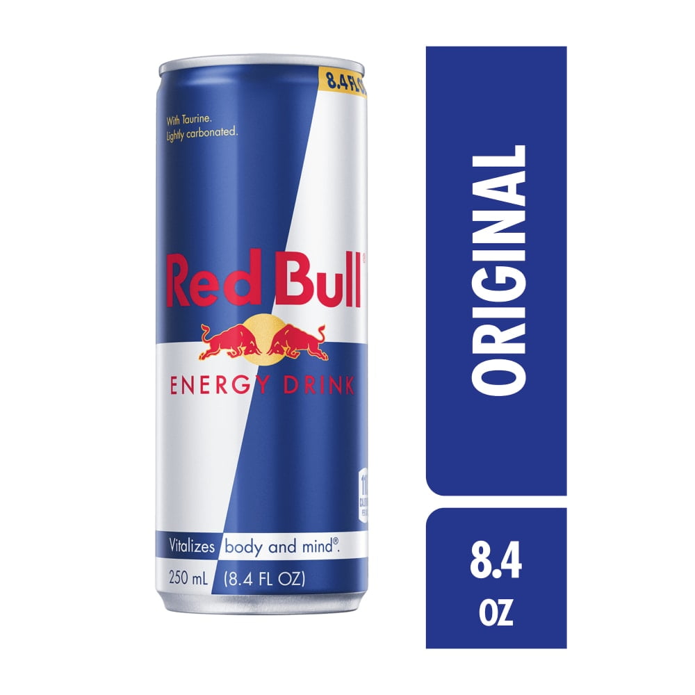 Pack of 2 Red Bull Energy Drink, 8.4 fl oz (Package May Vary)