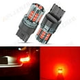 thumbnail image 1 of Pack of 2 Red Flash Strobe 7443 7440 LED Brake Stop Light for Toyota Corolla 2009-2019, 1 of 12