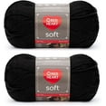 thumbnail image 1 of (Pack of 2) Red Heart Soft Yarn-Black, 1 of 1