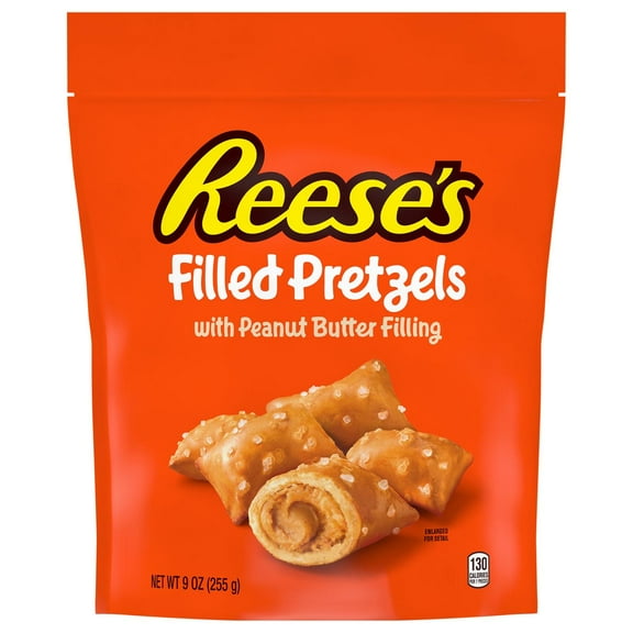 Reese's Peanut Butter-Filled Pretzels - 9 oz- Pack of 2