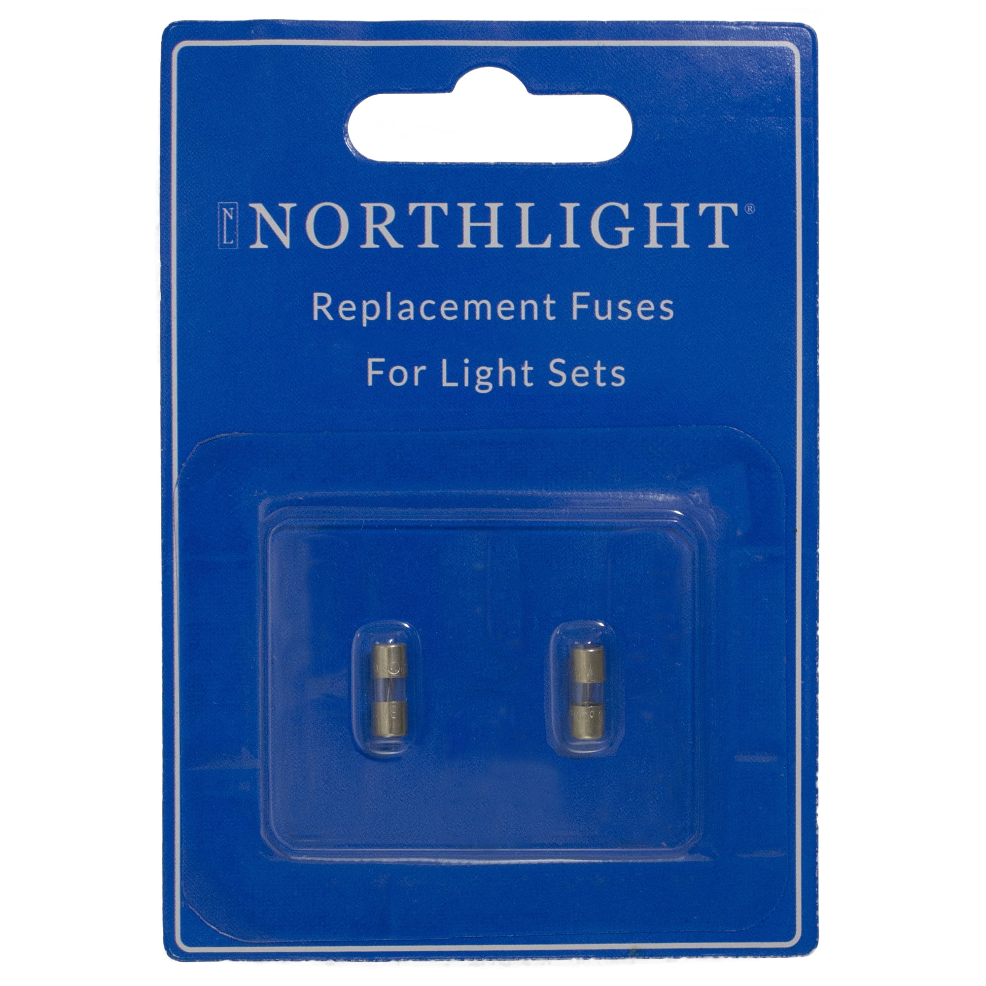 Pack of 2 Replacement Fuses for C7 or C9 Christmas Lights - 3 Amps