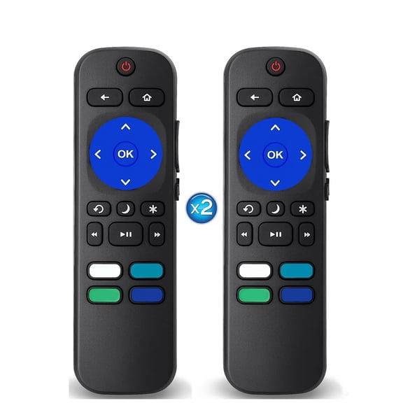 (Pack of 2) Replacement Remote Control Compatible