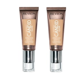 Pack of 2 Revlon Photoready Candid Glow Moisture Glow Anti-Pollution Foundation, Natural Beige 240