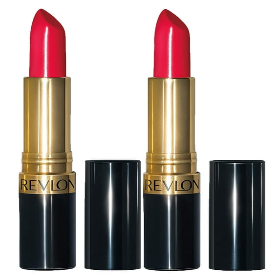 Pack of (2) Revlon Super Lustrous Lipstick, Revlon Red