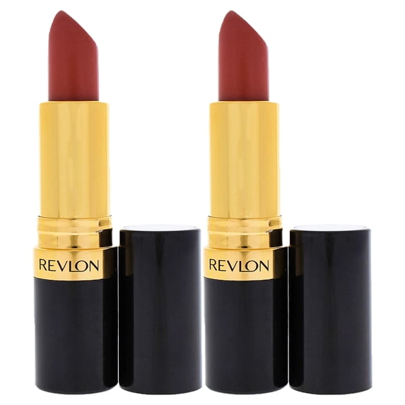 Pack of (2) Revlon Super Lustrous Pearl Lipstick - 356 Soft Suede By Revlon for Women - 0.15 Oz Lipstick