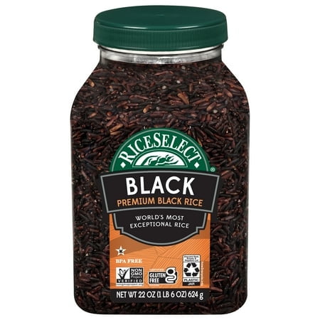 Pack of 2 RiceSelect Black Premium Rice, 22 oz (Package May Vary)