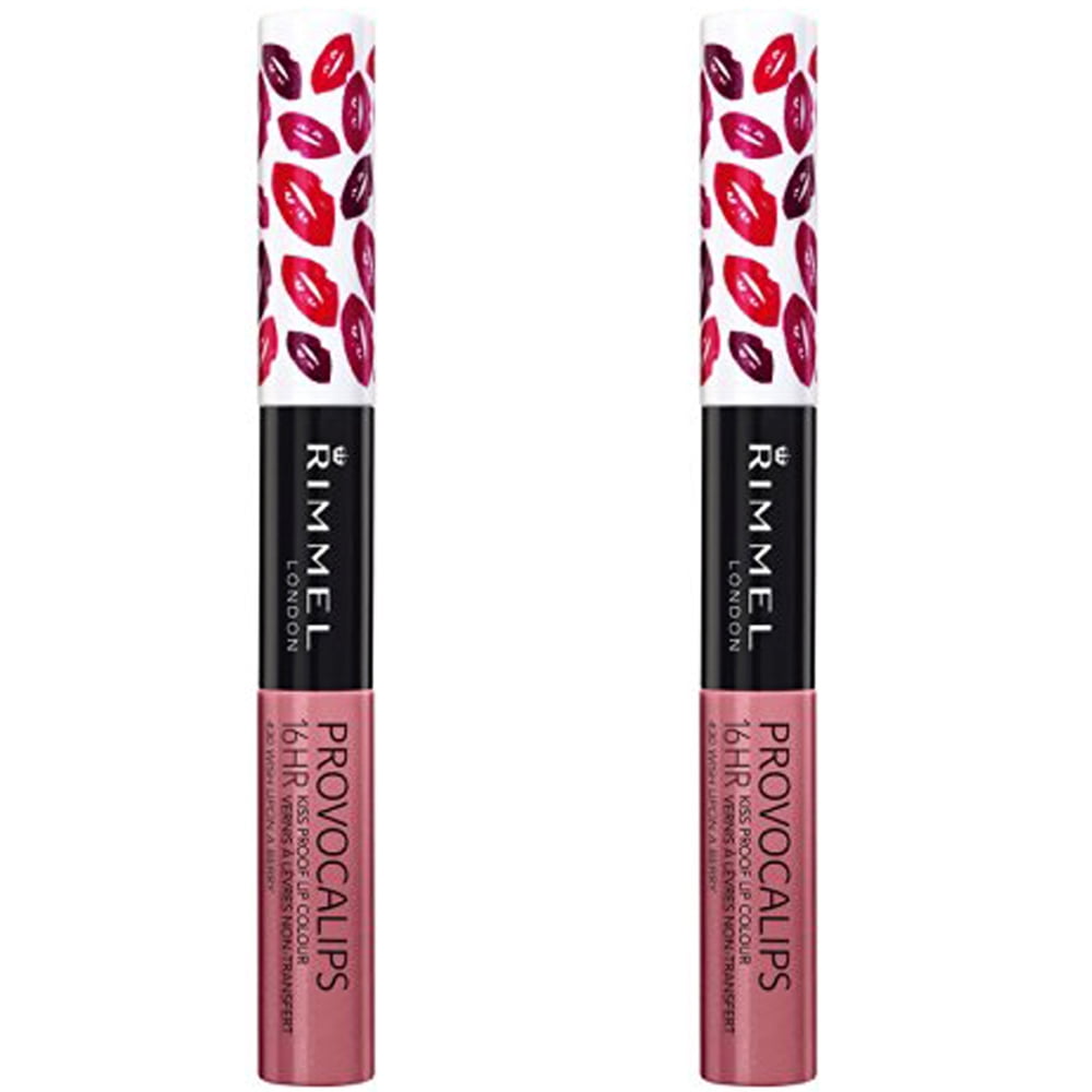 Pack of (2) Rimmel Provocalips Lip Stain, Wish Upon A Berry, 0.14 Fluid Ounce