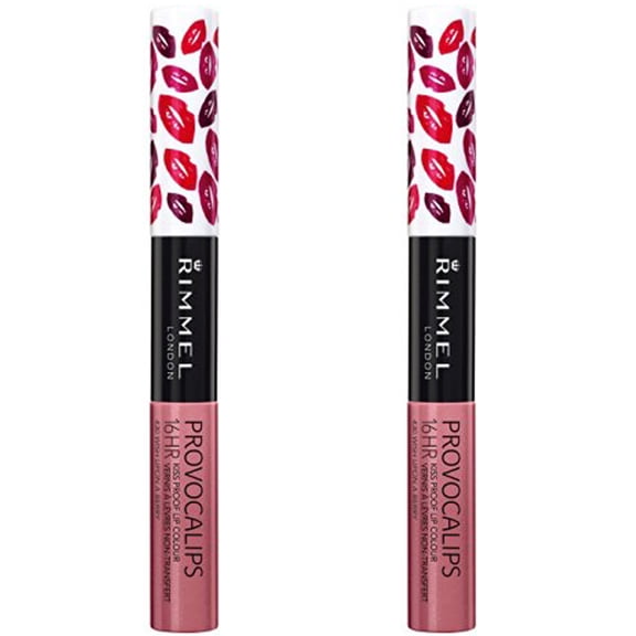 Pack of (2) Rimmel Provocalips Lip Stain, Wish Upon A Berry, 0.14 Fluid Ounce