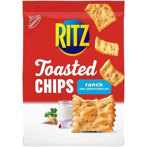 2 Pack Ritz Toasted Chips Ranch Crackers